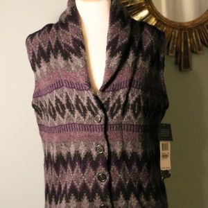 Ralph Lauren button up sweater vest